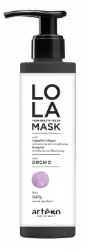 Оттеночная маска LO LA оттенок ОРХИДЕЯ 200мл/ LO LA mask ORCHID 200ml