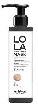 Оттеночная маска LO LA оттенок КАРАМЕЛЬ 200мл / LO LA mask CARAMEL 200ml
