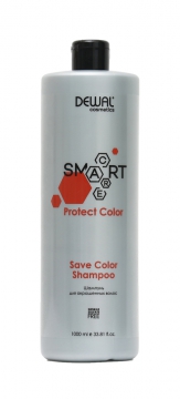 Шампунь для окрашенных волос 1000ml SMART CARE Protect Color Save Color Shampoo 