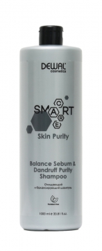 Шампунь очищающий и баланс. 1000ml SMART CARE Skin Purity Balance Sebum&Dandruff Purity Shampoo